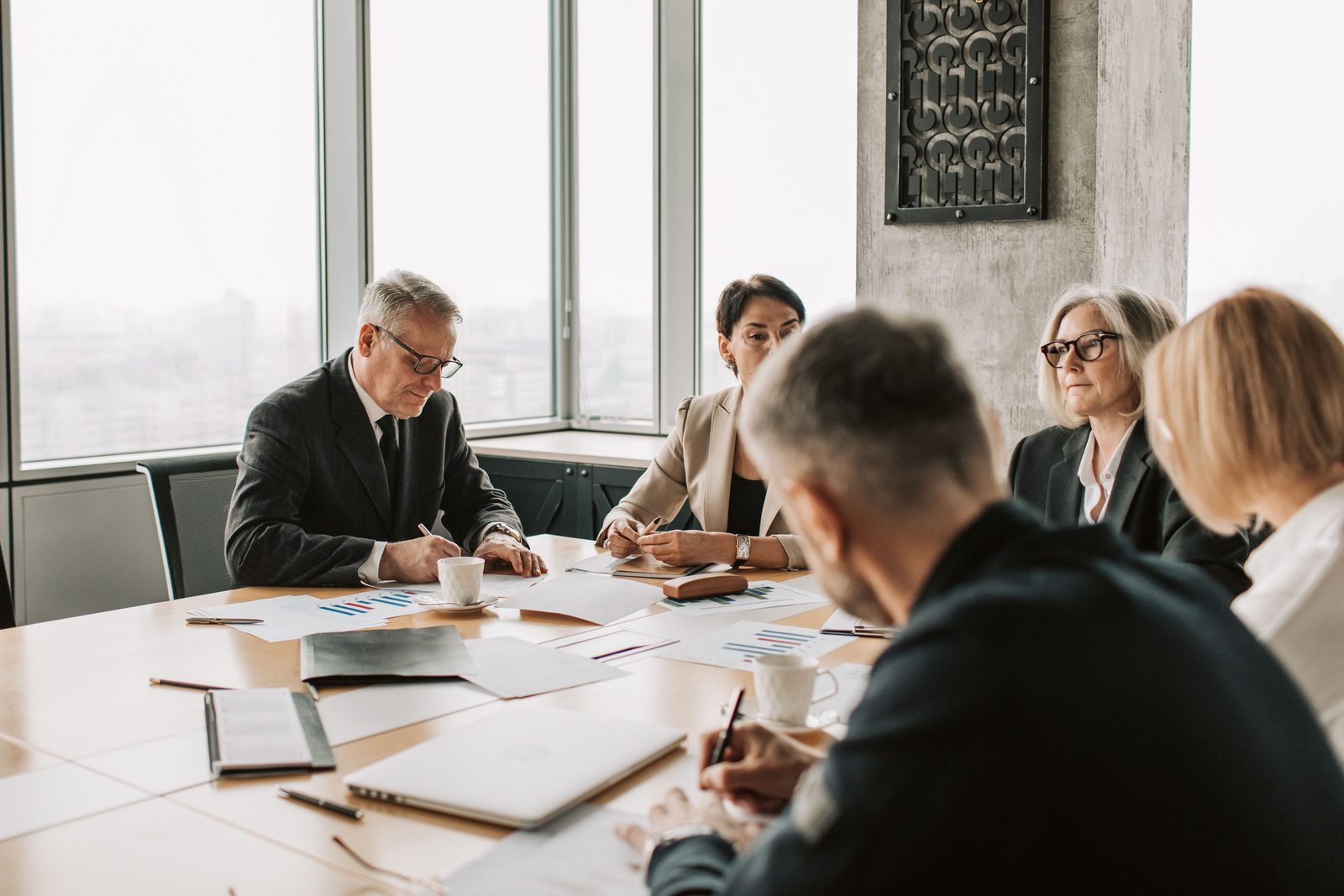 The Helvetia Capital board in session